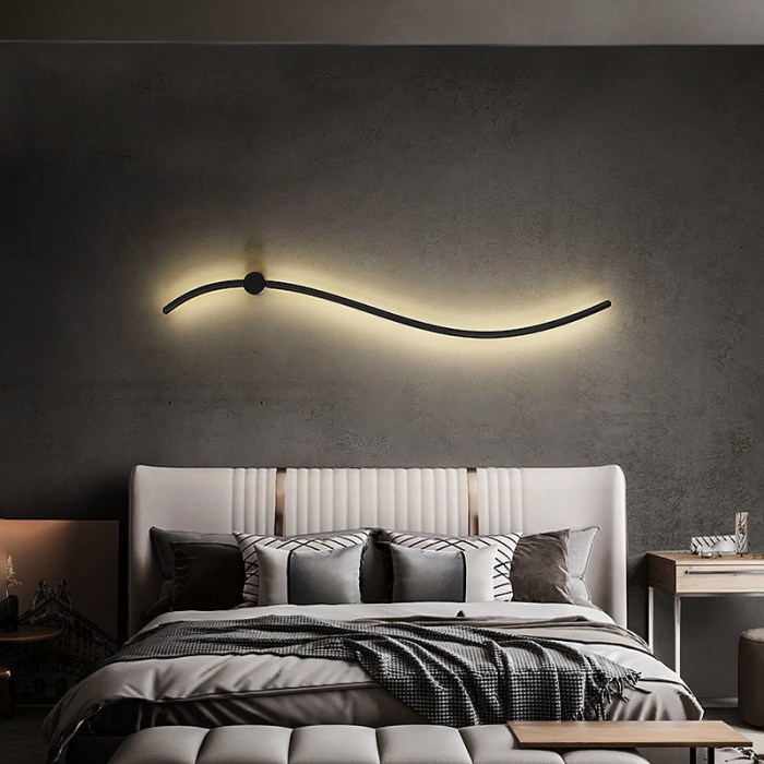 Moderne Wandlampen für das Wohnzimmer mit indirektem Licht